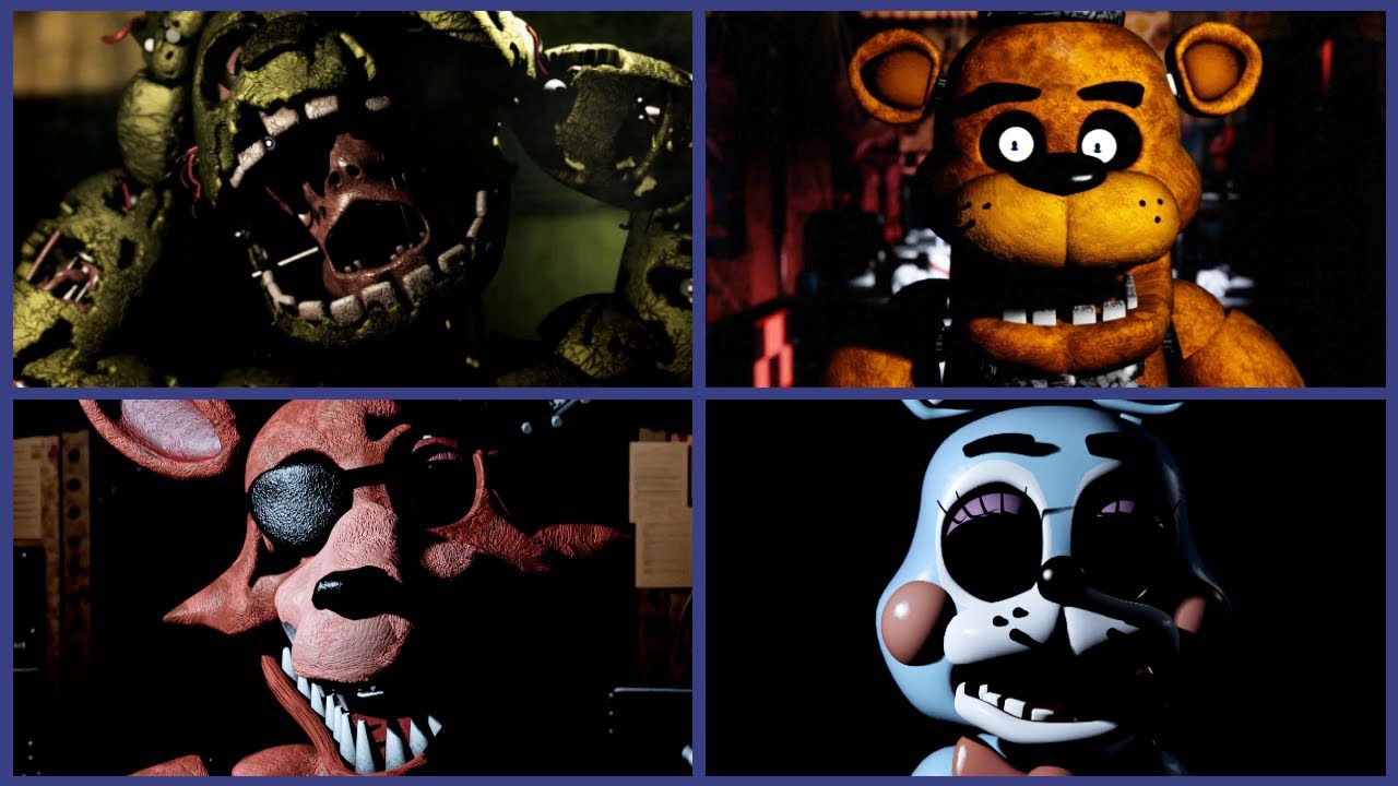 FNaF Rare Screens Animated