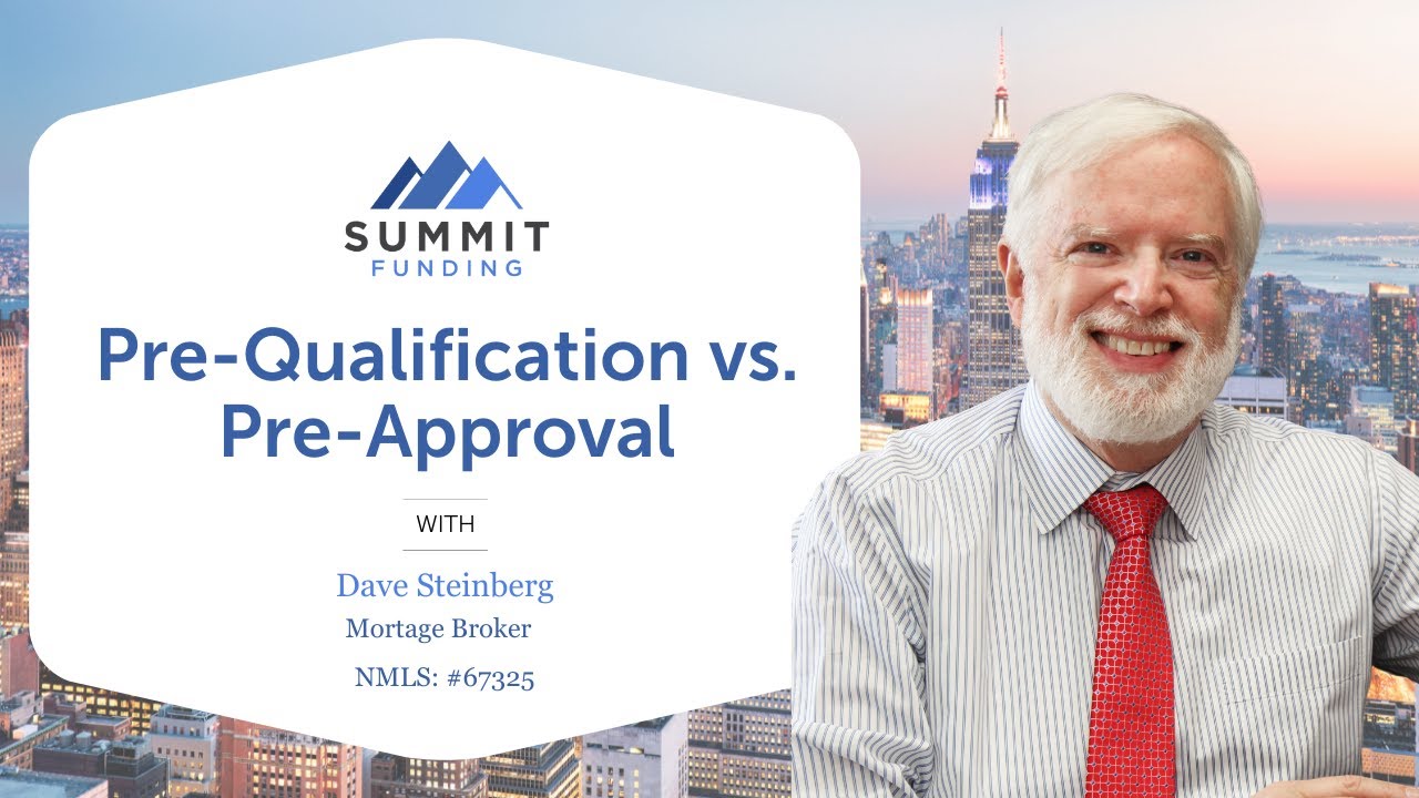 Pre-Qualification vs. Pre-Approval