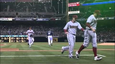 2010/04/16 D-backs turn the double play