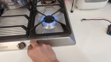 MLX90614 Non-Contact Infrared Temperature Sensor Fire Test