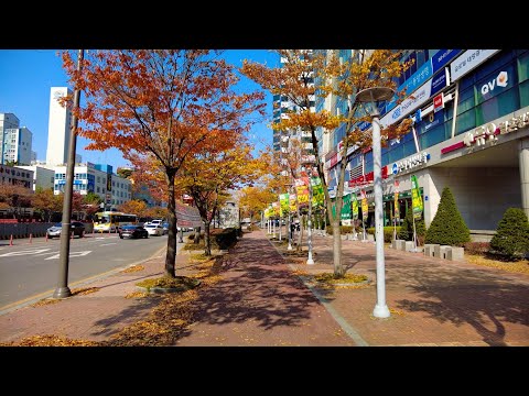 【Korea City Walk】 Gwangju - The 6th largest city in Korea | Central Commercial District