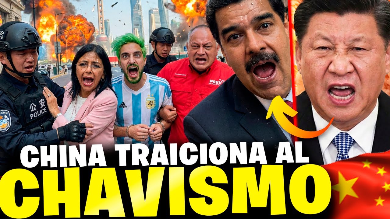 CHINA TRAICIONA AL CHAVISMO 😱 Les pasa la FACTURA y los deja CONTRA LAS CUERDAS