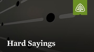 Hard Sayings: A New Book by R.C. Sproul