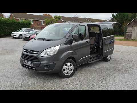 Ford Tourneo Custom Titanium 8-seat 2.0 130ps Euro 6, Single passenger seat, 6-speed Manual Gearbox