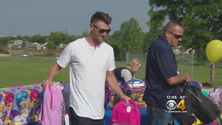 Rockies Pitcher Kyle Freeland Donates Backpacks To Students