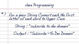 How to Make the First Letter of a Word Uppercase in Java
