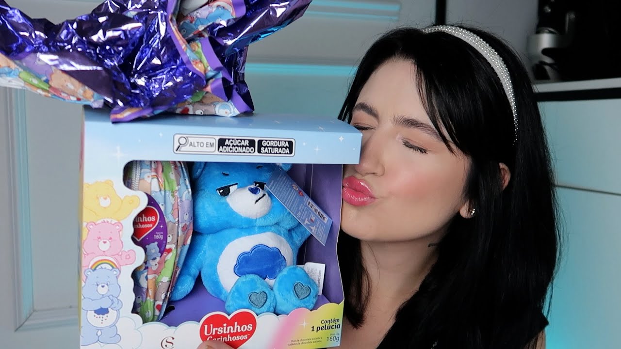 ASMR - ABRINDO OVO DE PÁSCOA DOS URSINHOS CARINHOSOS!