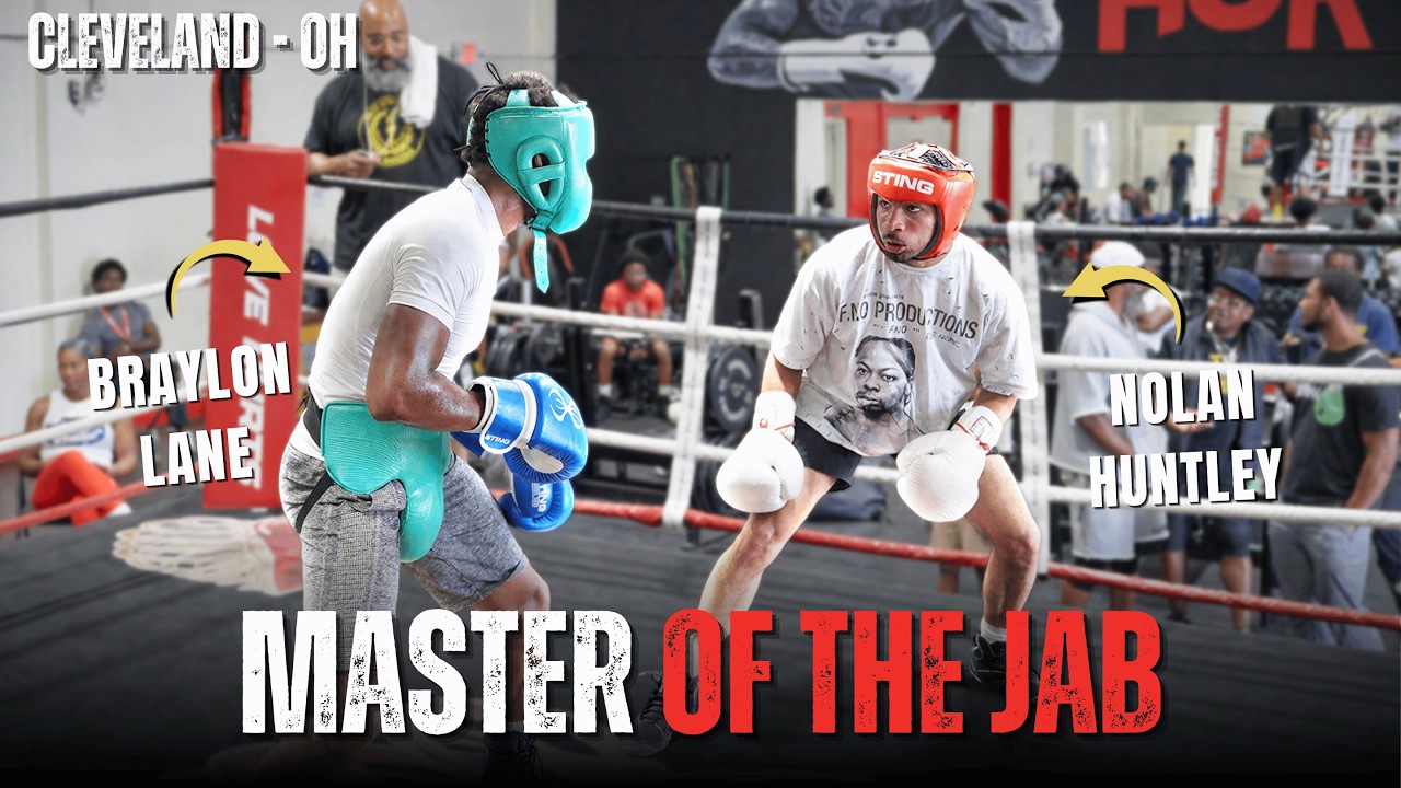 DON'T BLINK! 20X National Champion Nolan Huntley Shows PIERCING JAB In Sparring!