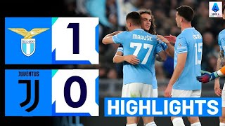 Lazio - Juventus | 1-0 | Gli Highlights | Lega Serie A TIM 2023 - 24 | lazio juve