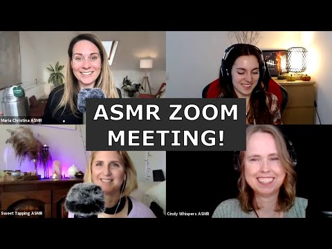 MiJN EERSTE ASMR ZOOM MEETING MET ANDERE ASMRtists! ❤️ ASMR Nederlands/Dutch