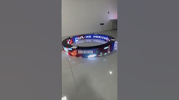 Goldluck Round LED Display Screens.#leddisplay #led #ytshorts #youtubeshorts