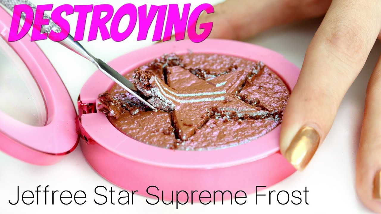 Destroying The Jeffree Star Supreme Frost | THE MAKEUP BREAKUP