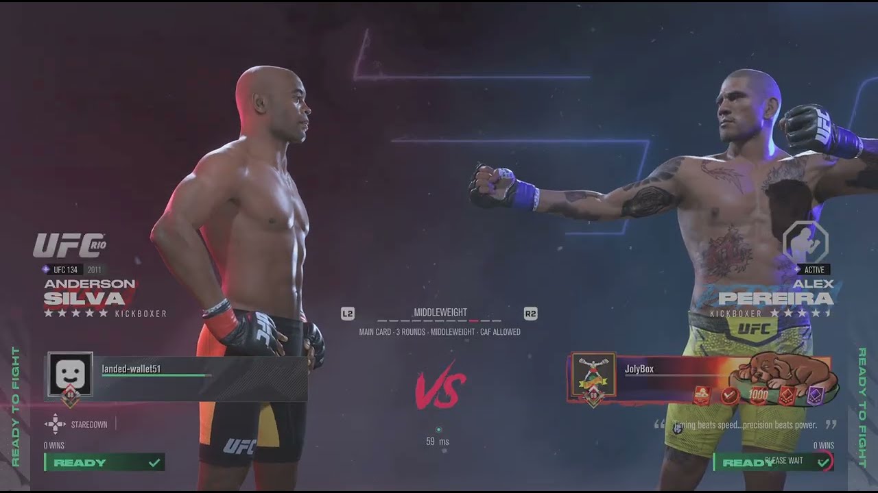 Anderson Silva vs Alex Pereira 