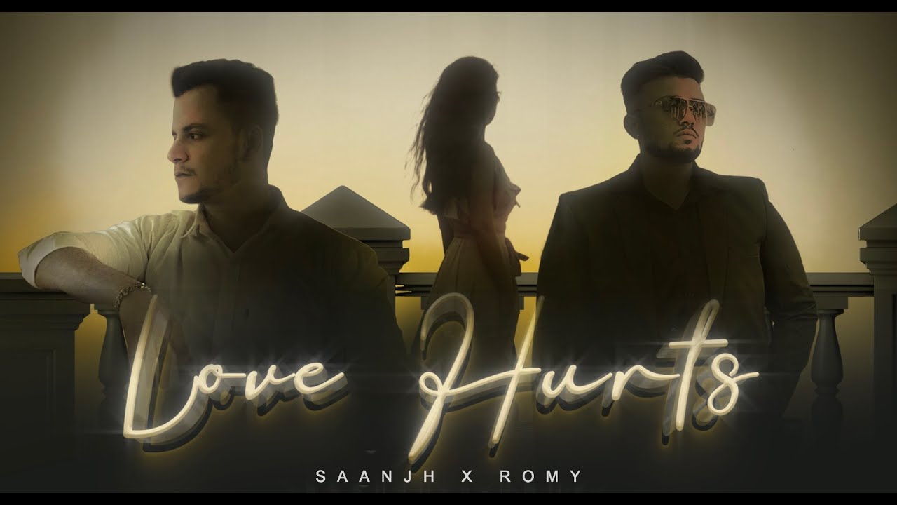 LOVE HURTS (Music Video) SAANJH & TANISH RAJPUT | K28 | LATEST PUNJABI SONGS 2024