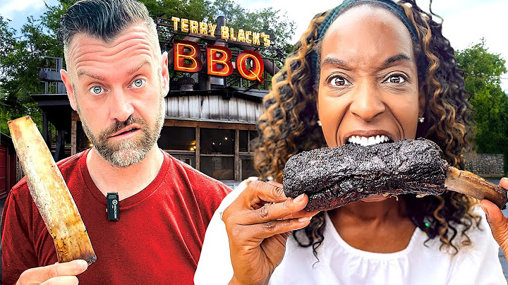 Brits Try Terry Blacks BBQ For The First Time In Texas