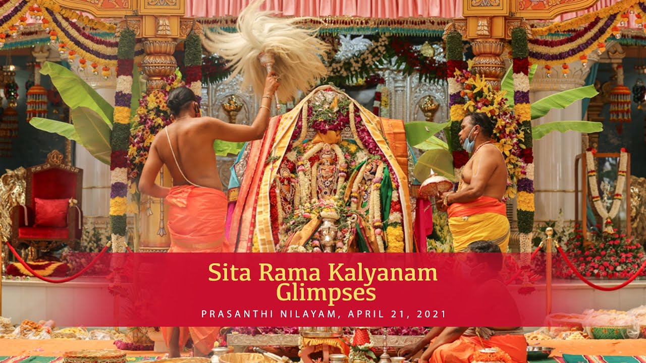 Sita Rama Kalyanam Glimpses Sri Rama Navami Celebrations Prasanthi