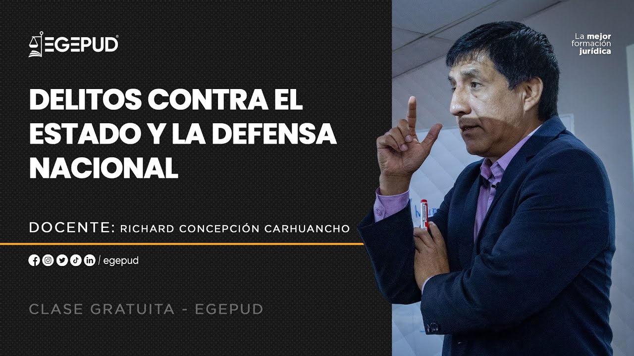 Delitos Contra El Estado Y La Defensa Nacional www.youtube.com