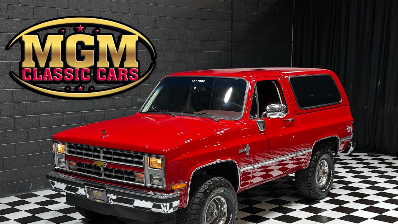 1986 Chevrolet K5 Blazer - FOR SALE! - CALL!