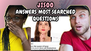 REACTION TO Jisoo Answers the Web