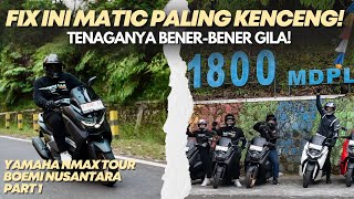 'TURBO' NYA GILA, JALAN LURUS BUAS, TANJAKAN GAMPANG DILIBAS!! CERITA TOURING NMAX TURBO PART 1