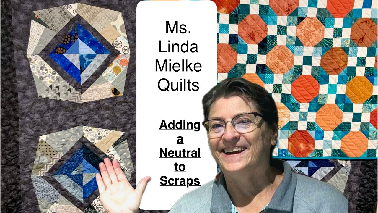 Adding a Neutral Fabric to Scraps