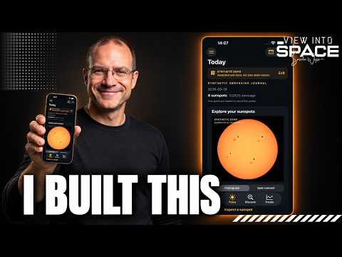 Your Smart Telescope Can Track Sunspots. I Built a Free App for It
