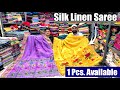 100 Handwoven Saree Silk Linen Paithani Matka Silk Tussar Silk Jayshree Linen Maslin Jamdani