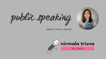 Public Speaking Tips: Structuring Opening Speech #publicspeaking #tutorial