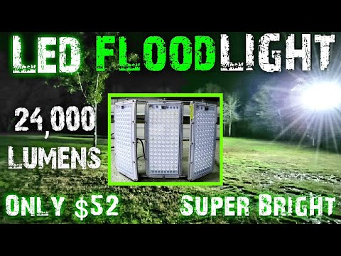 Video: LED-schijnwerpers 100 W: Straatmodellen 100 W (watt) En Thuisschijnwerpers Voor Verlichting. Hoe Blinken Ze? Oplaadbare Draagbare Modellen En Andere