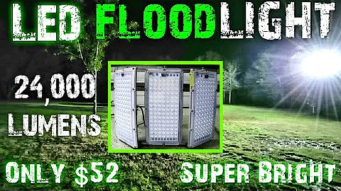 24,000 Lumens SUPER Bright LED Flood Light $52 SMART SWITCH