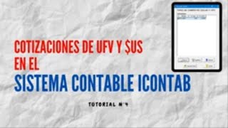 Cotizaciones De Ufv Y Us En Icontab
