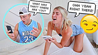 Prank Calling My Husband!! *HE FREAKED OUT*