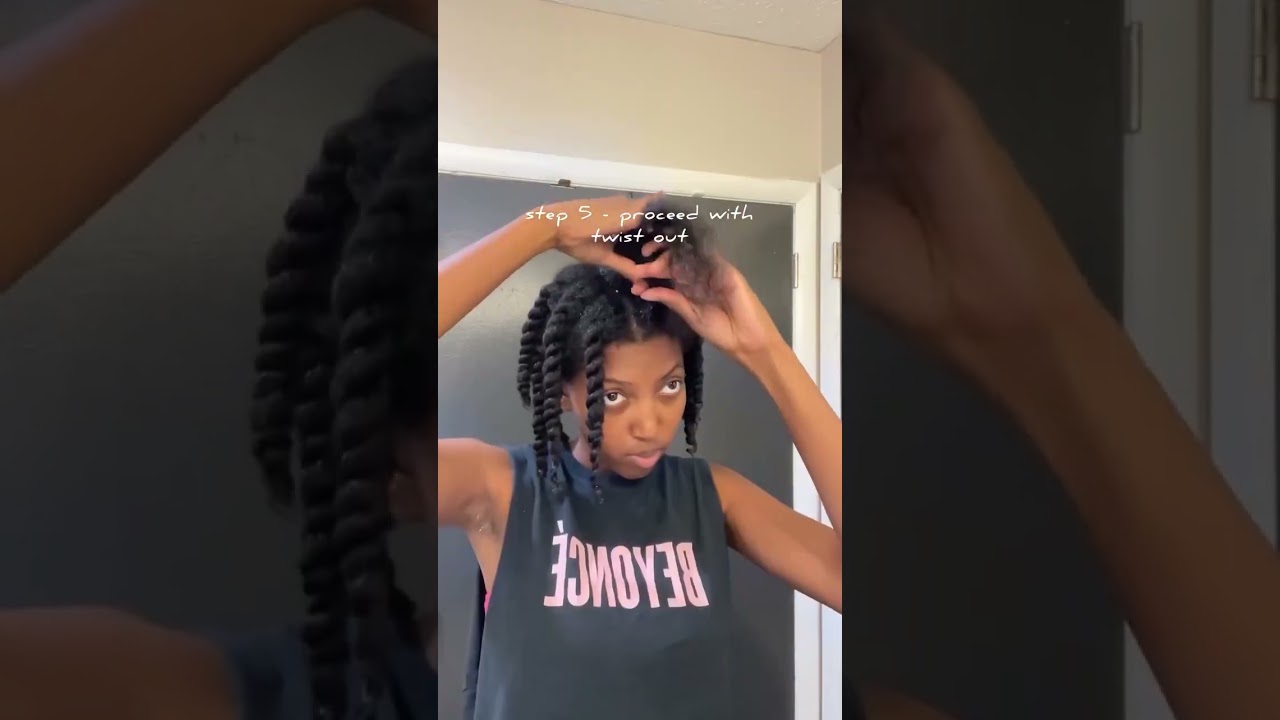 How I Get My Twist Out So Fluffy and Defined! Can You Believe This Twist Out Transformation?
