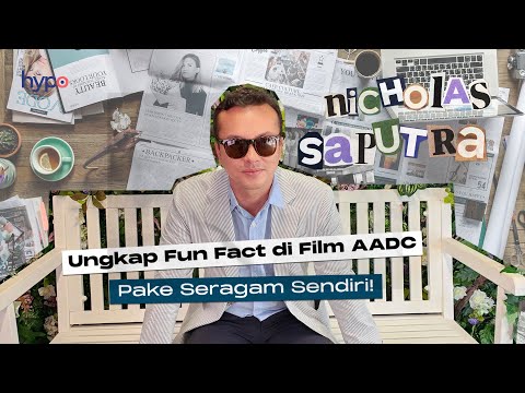 Nicholas Saputra Ungkap Fun Fact Film AADC Hingga Spill Tipis-Tipis Soal Film Musikal Rangga&Cinta