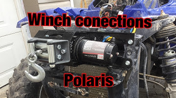 how to install winch on Polaris sportsman 2005-2009 400,450,500,700 and 800
