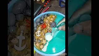 Let’s create  Saint Martin in my house 😊#artandcraft #saintmartin #rasin #exprement #homedecor