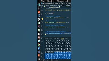 DOMINE o módulo ITERTOOLS em 3 minutos #python #itertools #tutorial