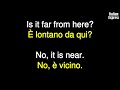 how to improve italian speaking