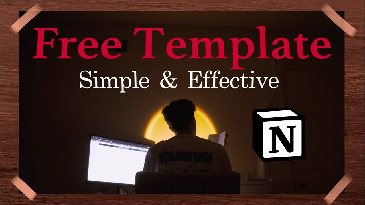 How an over thinker can function with Notion (free complete template)