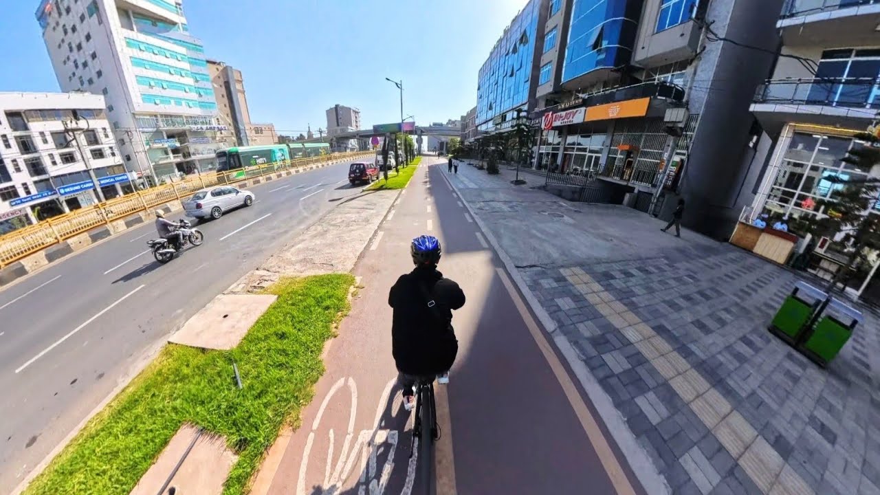 Morning Cycling: Addis Ababa's Bike Lanes Redefining Urban Mobility