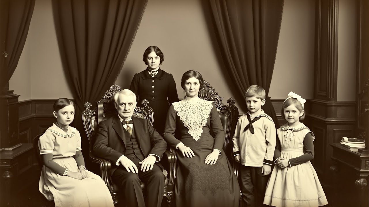 На этой семейной фотографии 1901 года скрыта тайна, которую они никогда не хотели раскрыть.