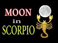 Moon in Scorpio (Debilitated Moon)