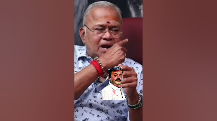 Radharavi about vijayakanth