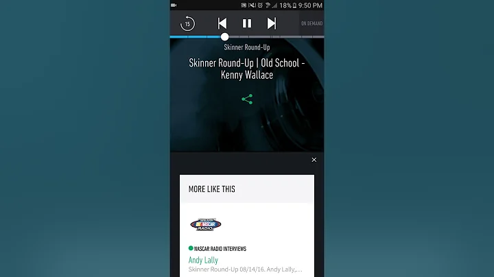 Skinner Round-Up: Old School with Kenny Wallace St...