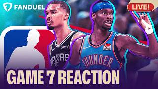 Spurs Defeat Thunder In Classic Game 7 | Immediate Reaction