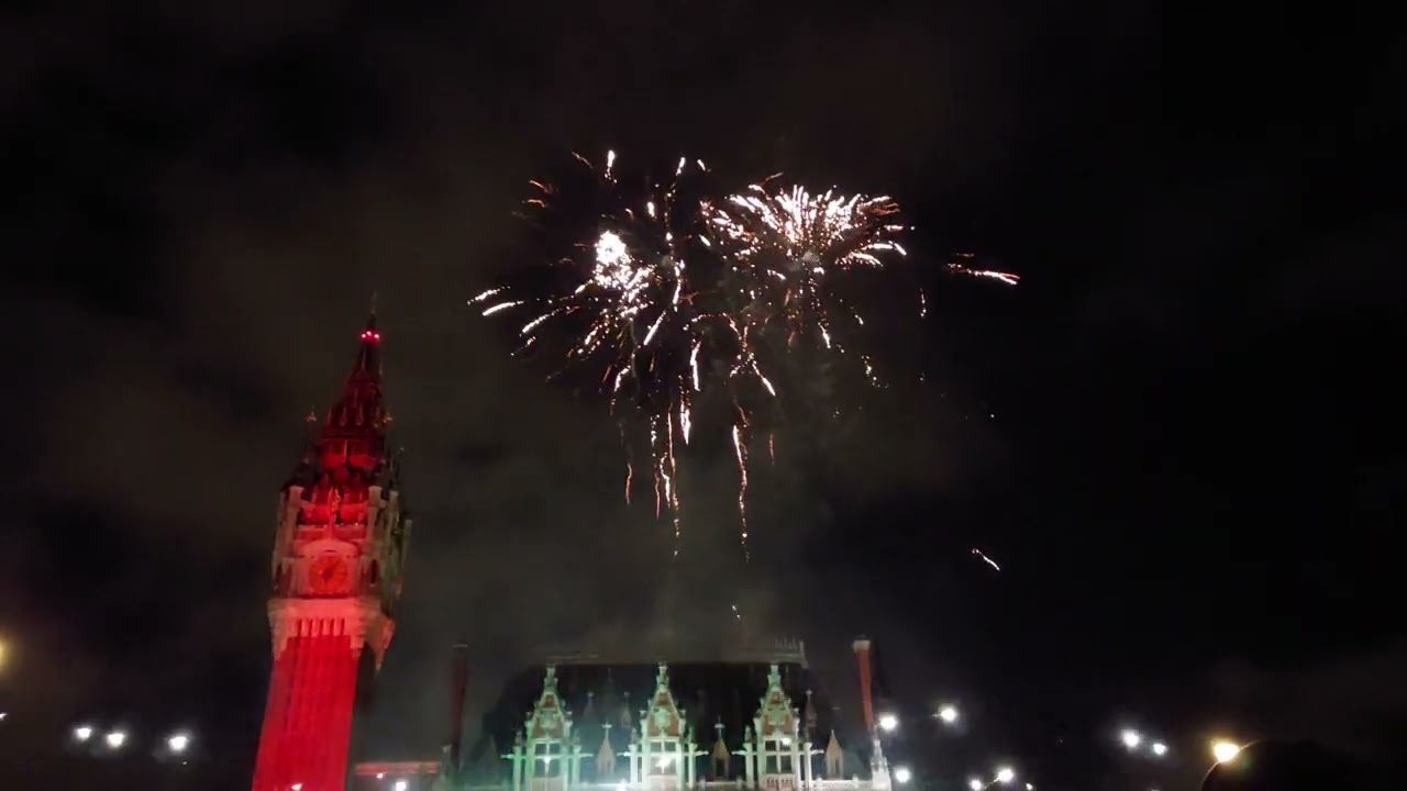 Inauguration illuminations Noël 2025 à Calais