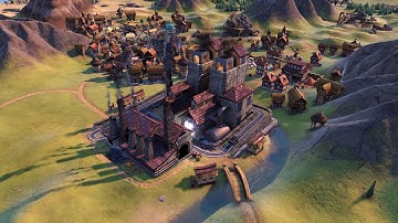 CIVILIZATION VI | Idle Animation | Ironworks