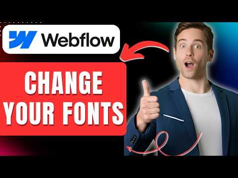 How to Change Fonts in Webflow Easily 2026