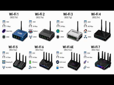 EVERY Wi-Fi Generation Explained in 9 minutes