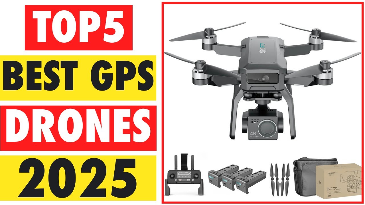 Top 5 Best GPS Drones In 2024 | Best Drone Camera - YouTube